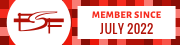 I am Free Software Foundation supporter since 2022